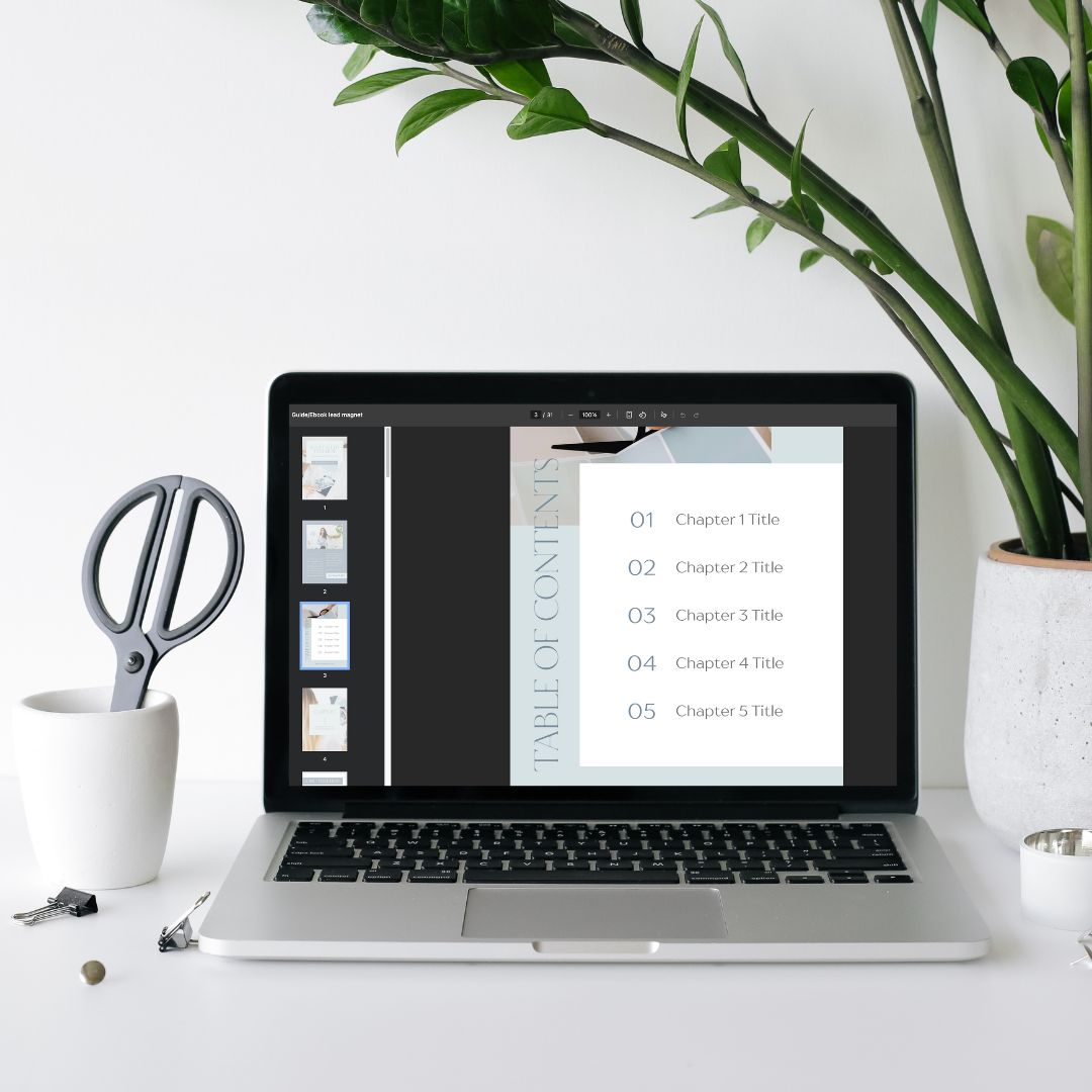 How to Make a Clickable Table of Contents in Canva
